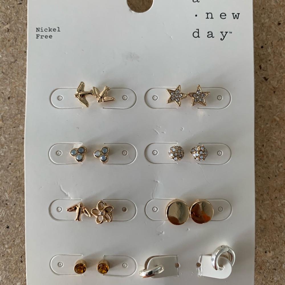 A New Day: 8-Pack of Earrings